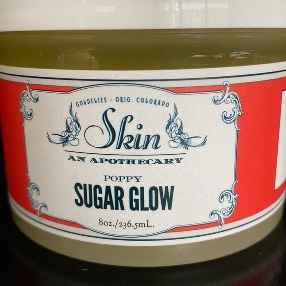 Skin An Apothecary- POPPY - Sugar Glow Scrub and Soy Body Wash (New, Unopened) - Picture 5 of 11